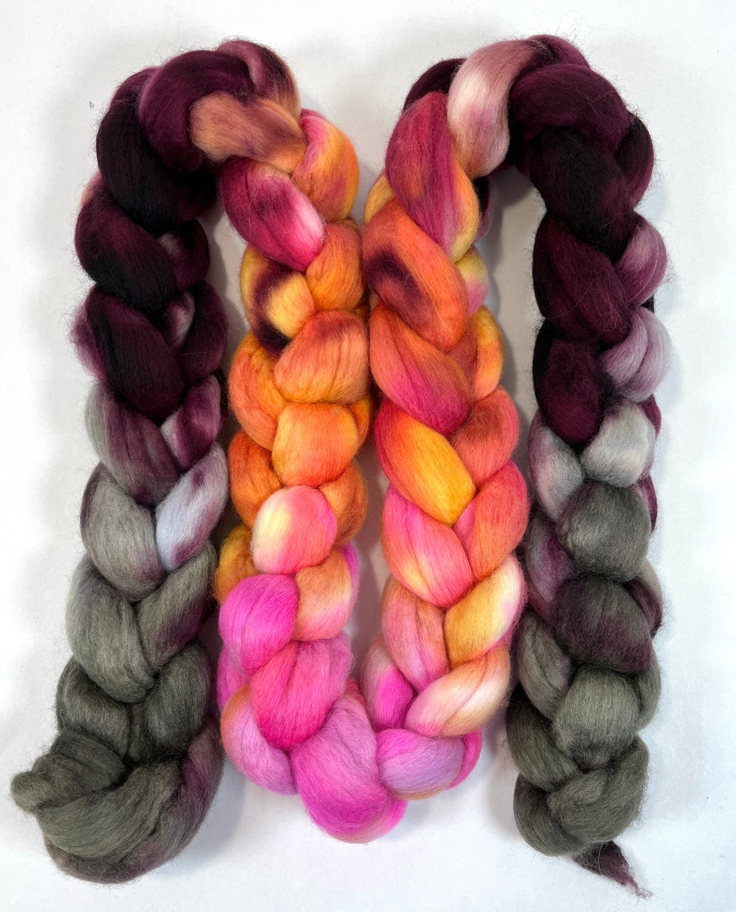 Day's End 1026-03, 6.4 oz Polwarth wool combed top, roving, spinning fiber, handspinning, felting, needle felting, weaving supplies
