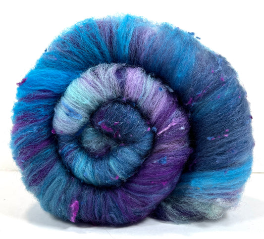 Crayon Box Batt 1201-05 - 2.9 oz Soft wool, NO SPARKLE, spinning fiber, drumcarded, handspinning, nuno, felting wool