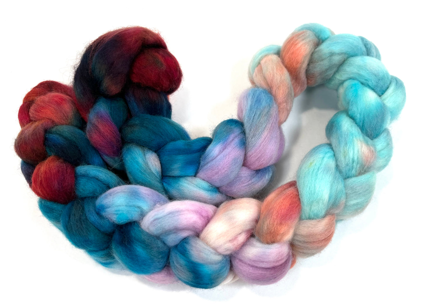 Day's End 0506-02 - 4.4 Falkland Merino wool combed top, roving, spinning fiber, handspinning, felting, needle felting, weaving supplies