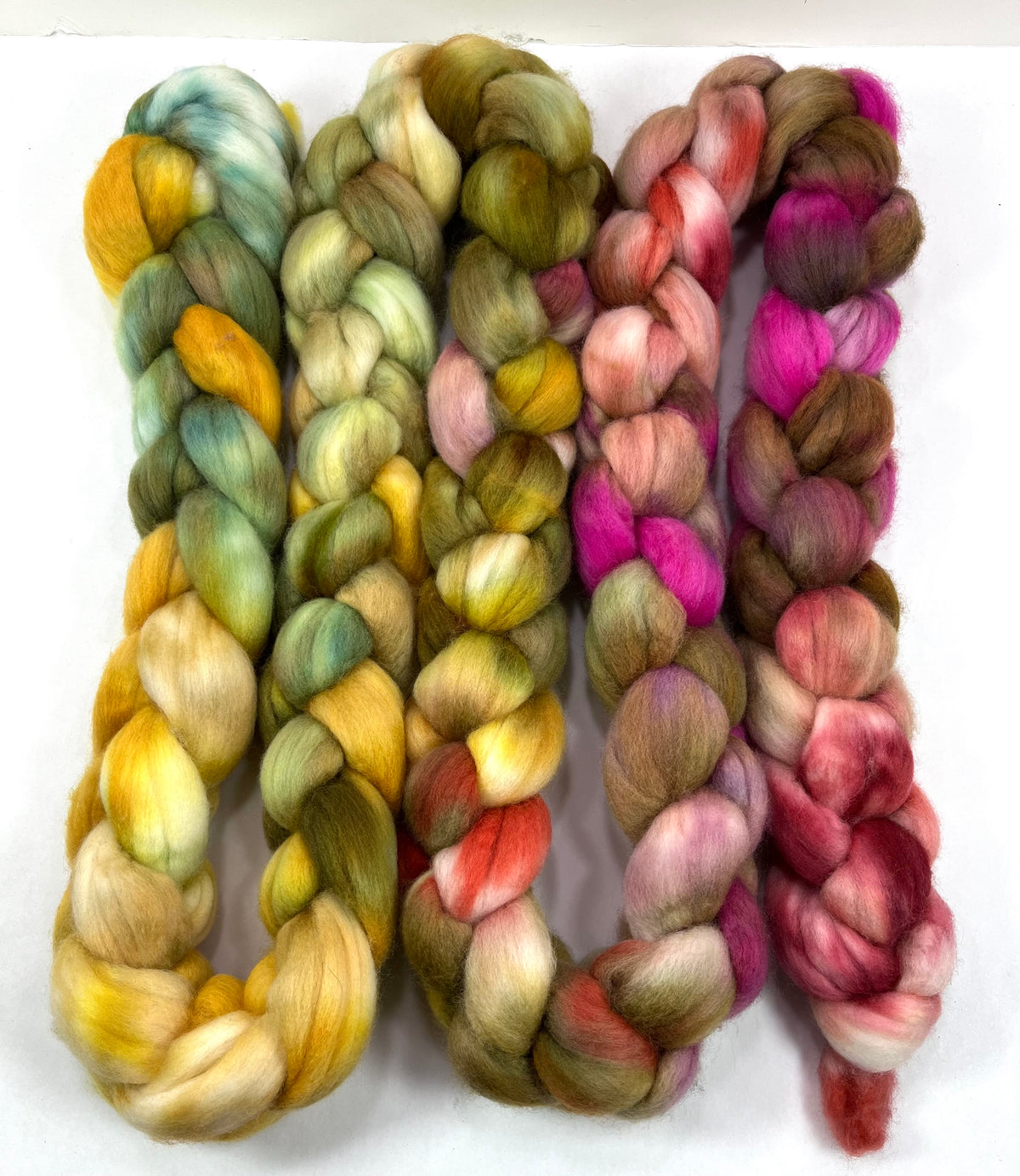 Day's End 0903-03 - 10.7 oz Polwarth wool combed top, roving, spinning fiber, handspinning, felting, needle felting, weaving supplies