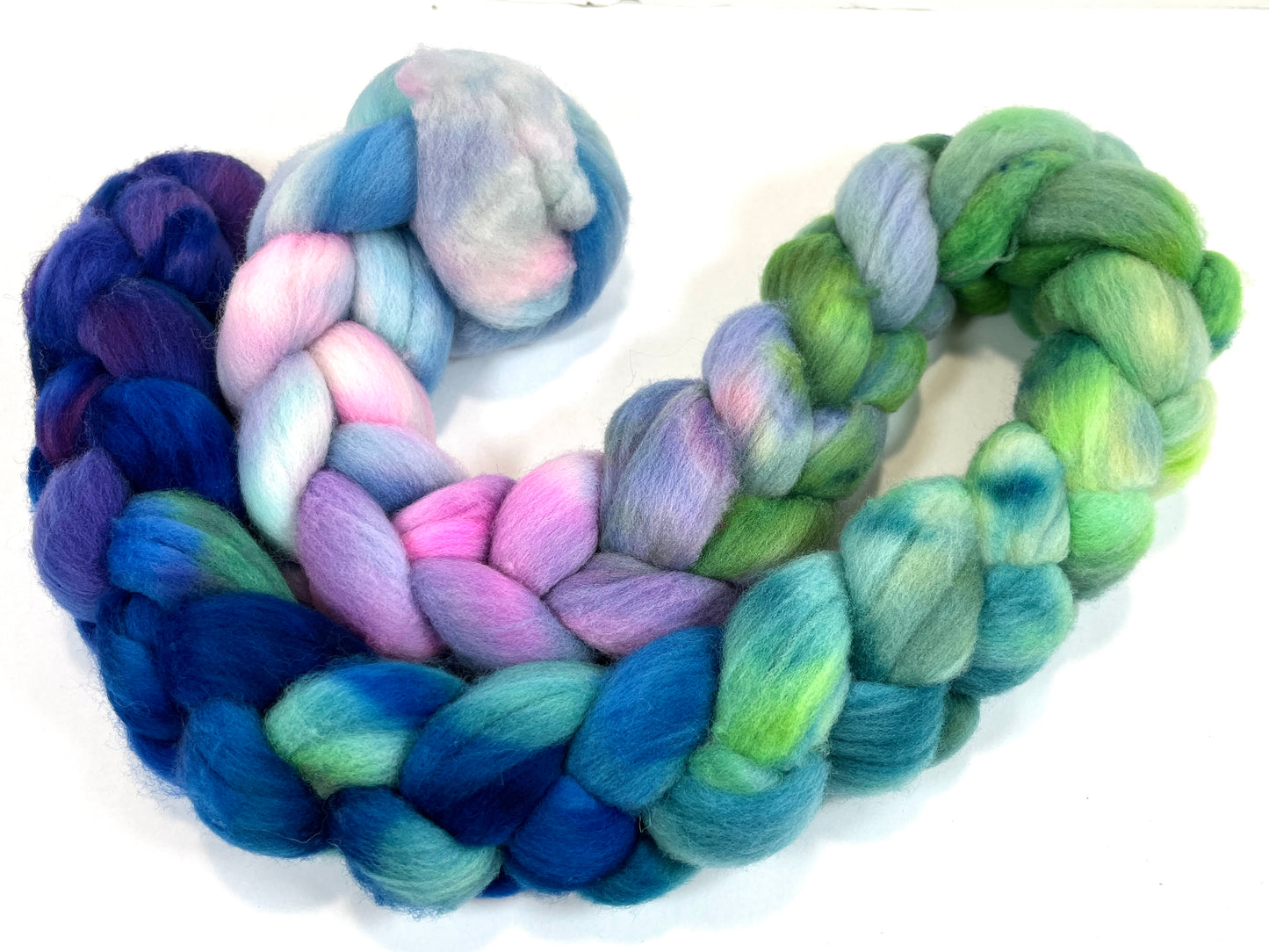 Day's End 0828-03B, 6.8 oz Targhee wool combed top, roving, spinning fiber, handspinning, felting, needle felting, weaving supplies