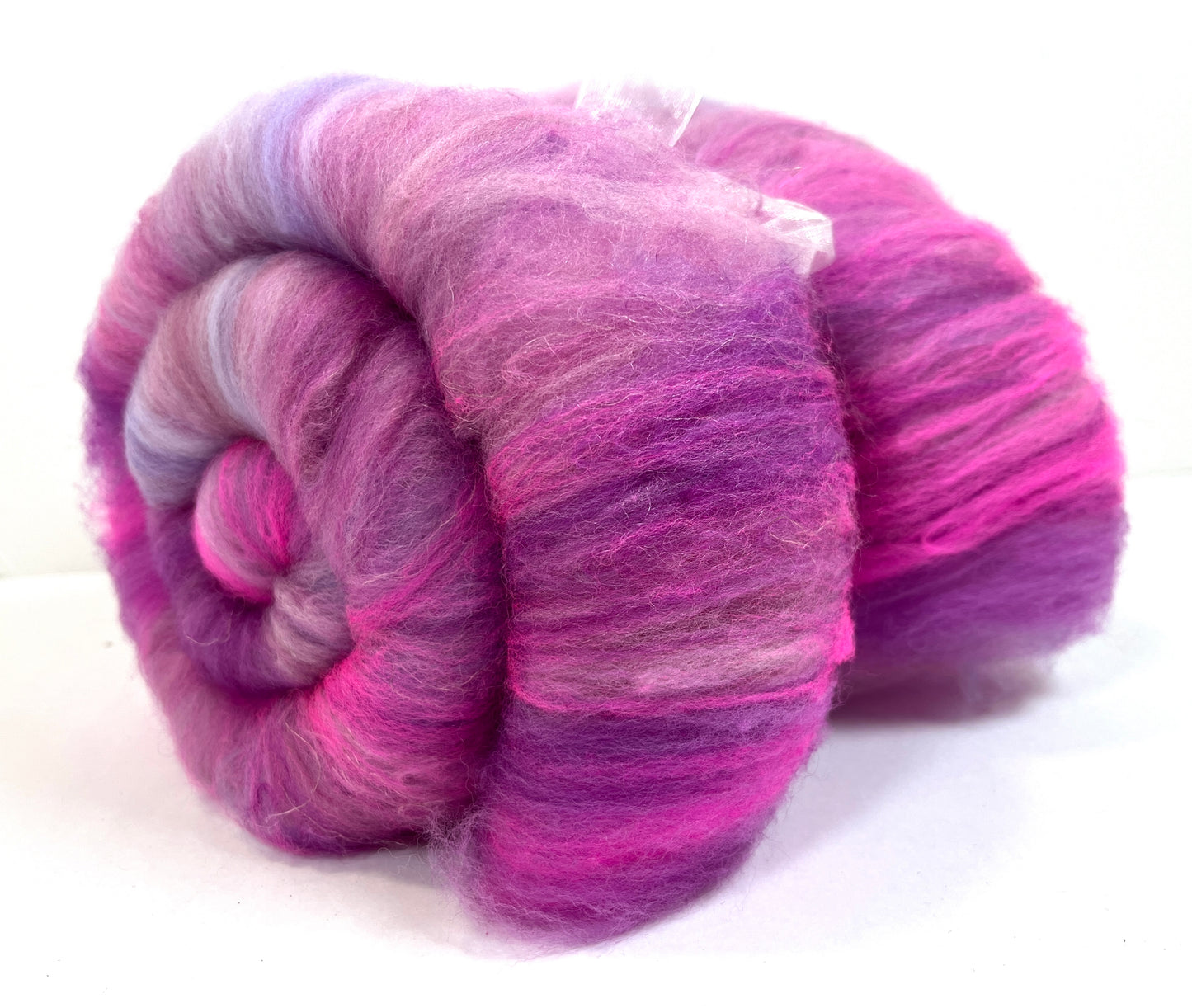 Crayon Box Batt 1027-01 - 3.6 oz Soft wool, NO SPARKLE, spinning fiber, drumcarded, handspinning, nuno, felting wool