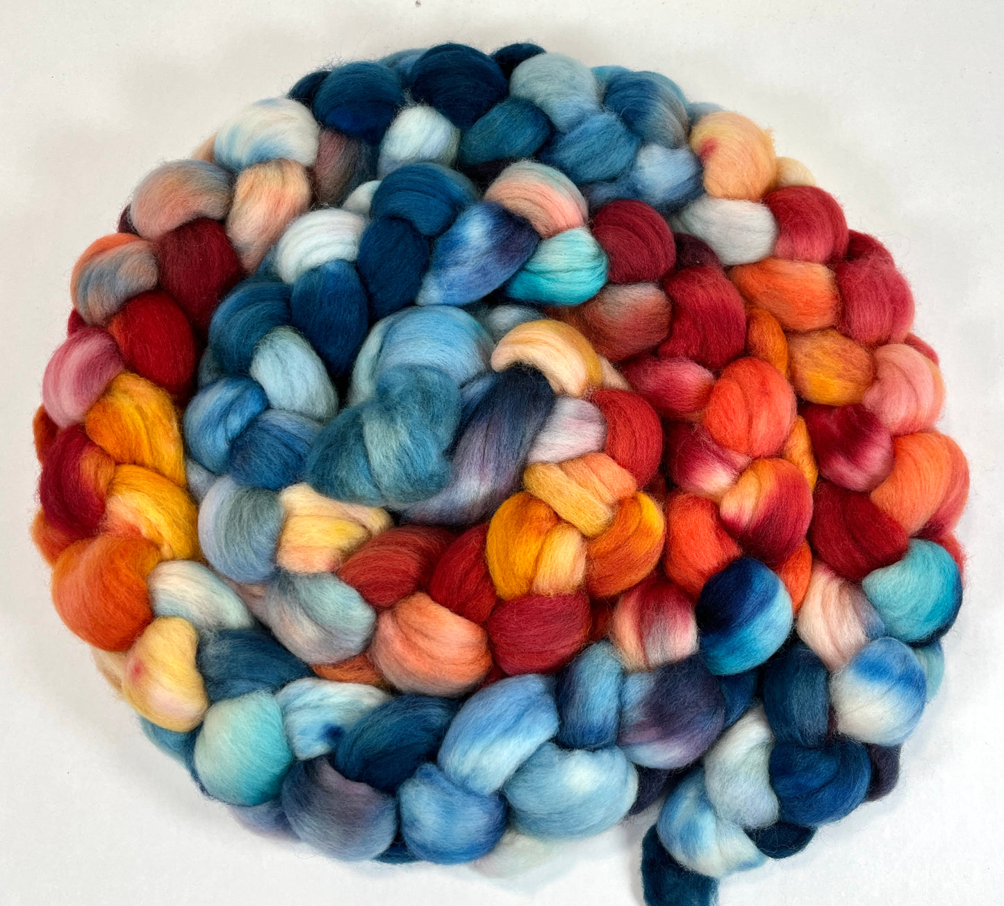 Day's End 0916-01, 8.5 oz Cormo wool combed top, roving, spinning fiber, handspinning, felting, needle felting, weaving supplies