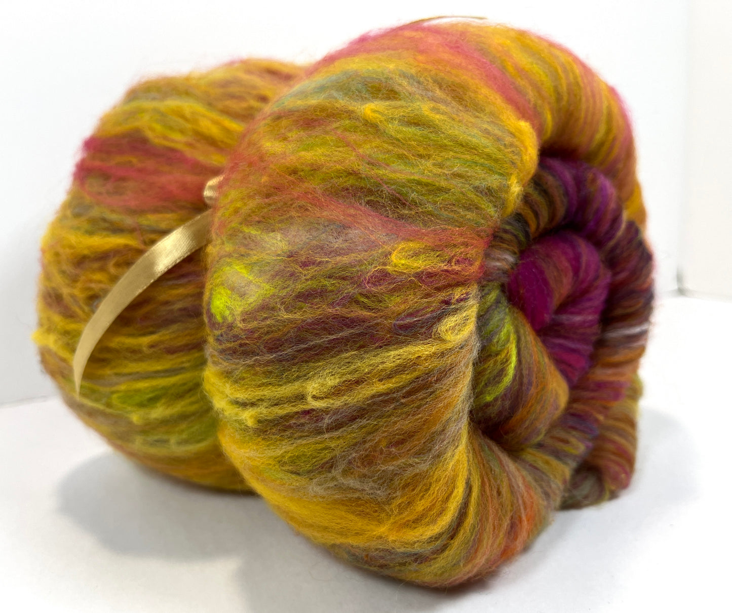 Crayon Box Batt 0826-08 - 3.5 oz Soft wool, NO SPARKLE, spinning fiber, drumcarded, handspinning, nuno, felting wool