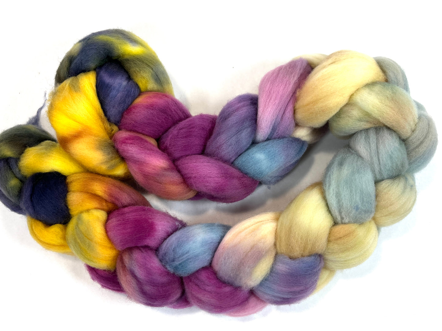 Day's End 0115-01 - 4 oz Targhee wool combed top, roving, spinning fiber, handspinning, felting, needle felting, weaving supplies