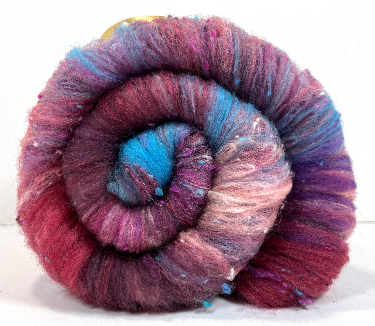 Crayon Box Batt 1201-06 - 3 oz Soft wool, NO SPARKLE, spinning fiber, drumcarded, handspinning, nuno, felting wool