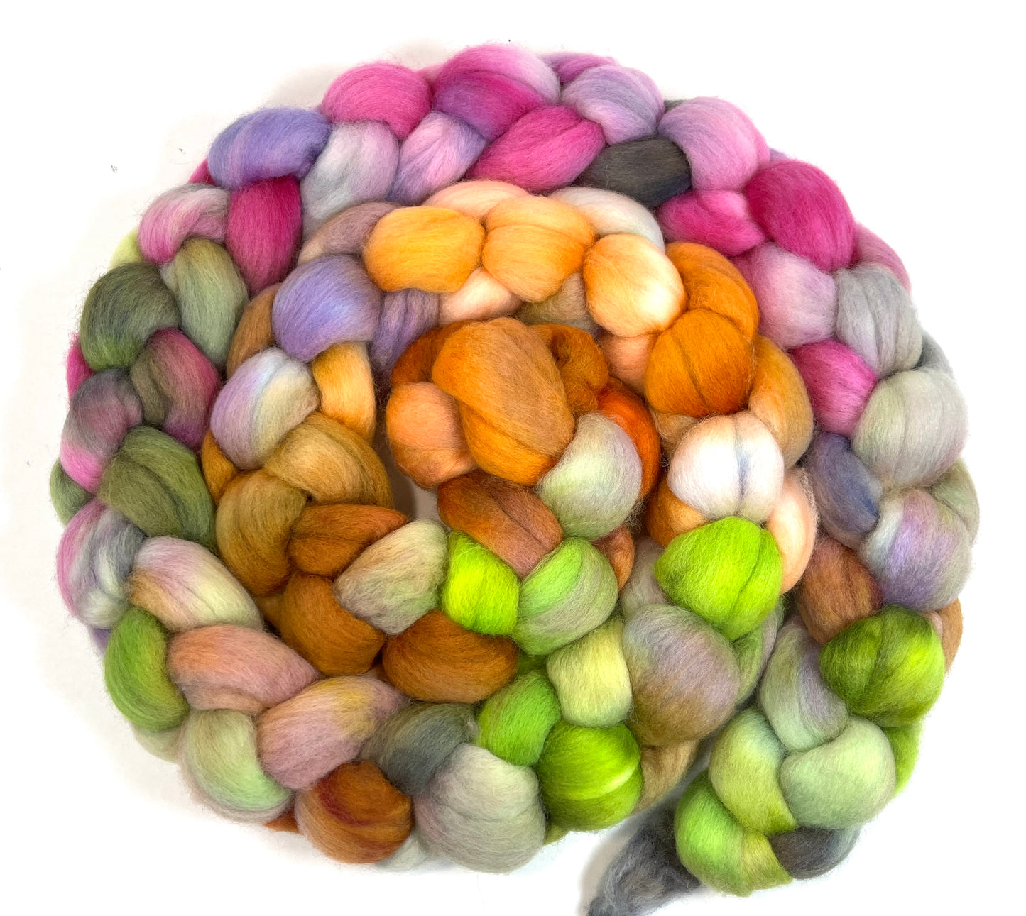 Day's End 1212-05, 6.9 oz Polwarth wool combed top, roving, spinning fiber, handspinning, felting, needle felting, weaving supplies