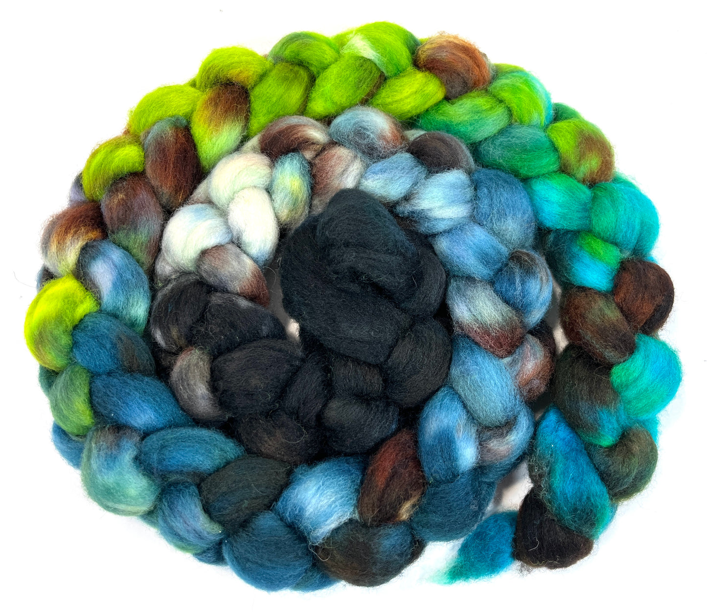Day’s End 0120-03, 6 oz BFL wool combed top, roving, spinning fiber, handspinning, felting, needle felting, weaving supplies