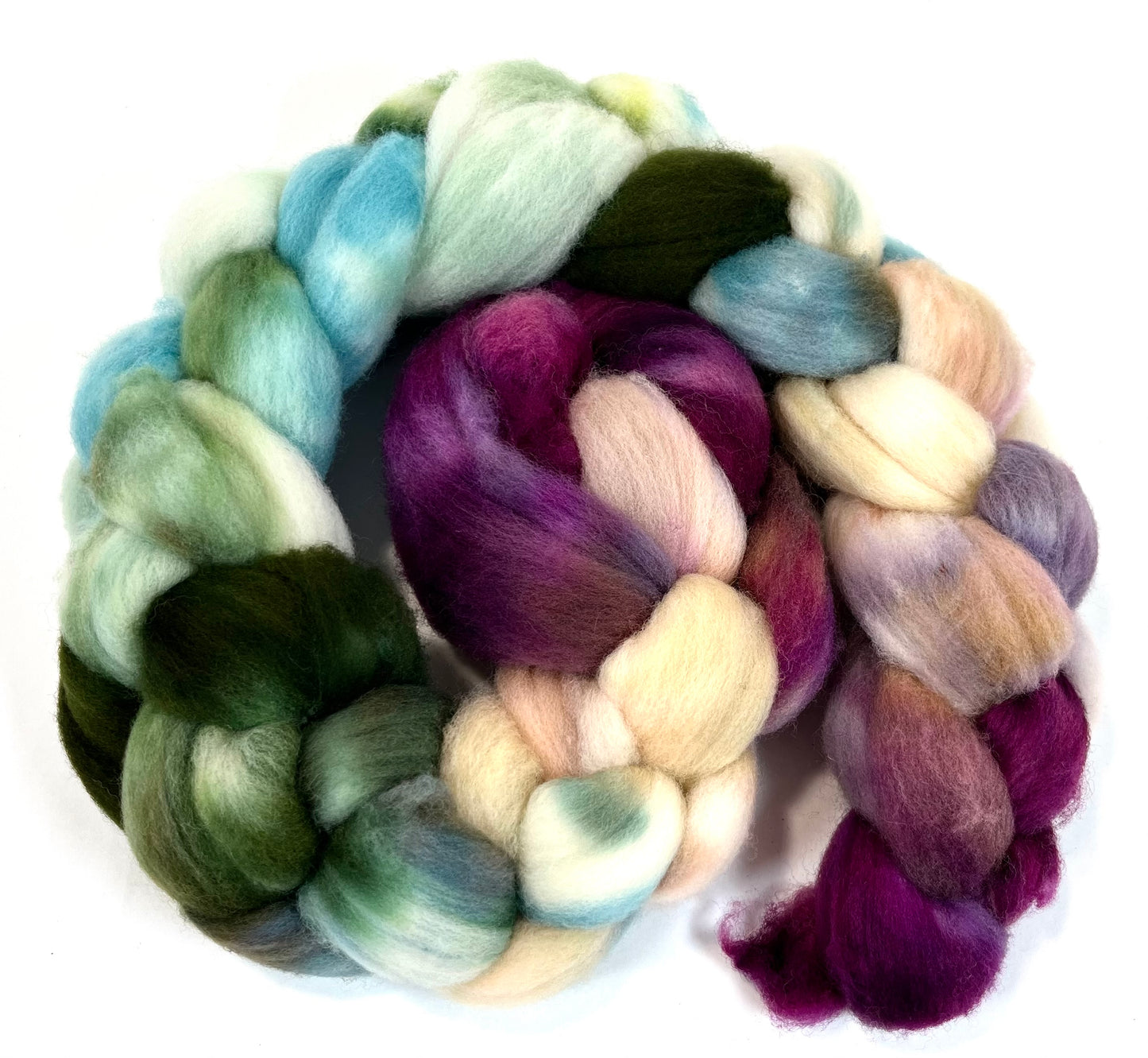 Limited Edition 0523-02 - 4 oz Targhee wool combed top, roving, spinning fiber, handspinning, felting, needle felting, weaving supplies