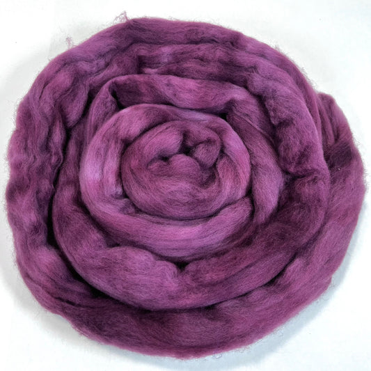 Tester 0727-02 - 2 oz Polwarth wool combed top, roving, spinning fiber, handspinning, felting, needle felting, weaving supplies