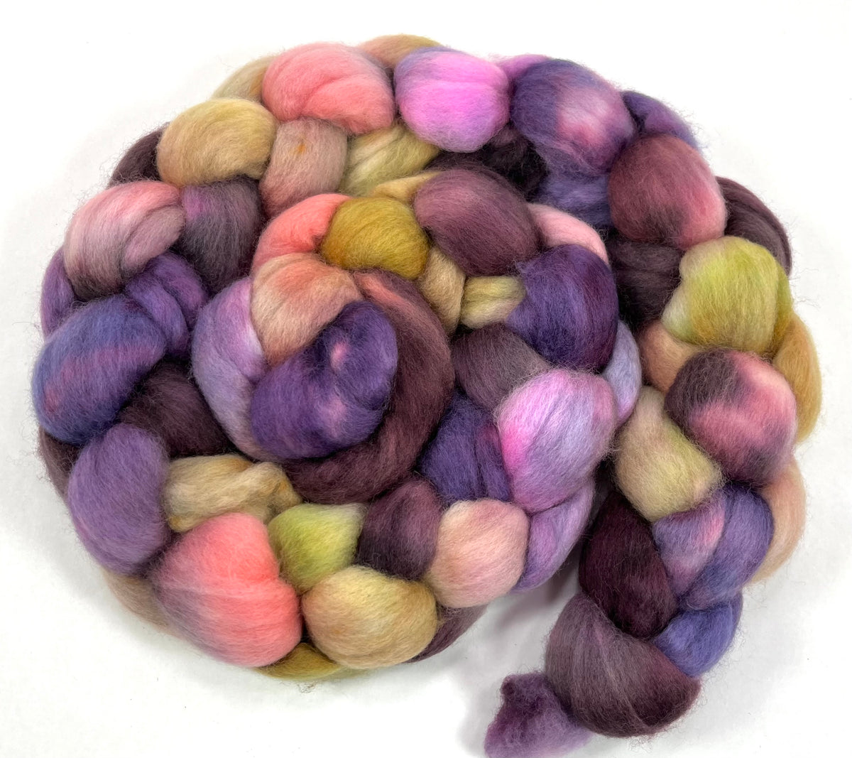 Day's End 0831-02 - 4 oz Polwarth wool combed top, roving, spinning fiber, handspinning, felting, needle felting, weaving supplies