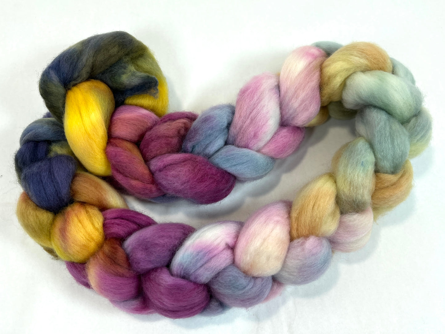 Day's End 0115-04, 3.6 oz Falkland Merino wool combed top, roving, spinning fiber, handspinning, felting, needle felting, weaving supplies