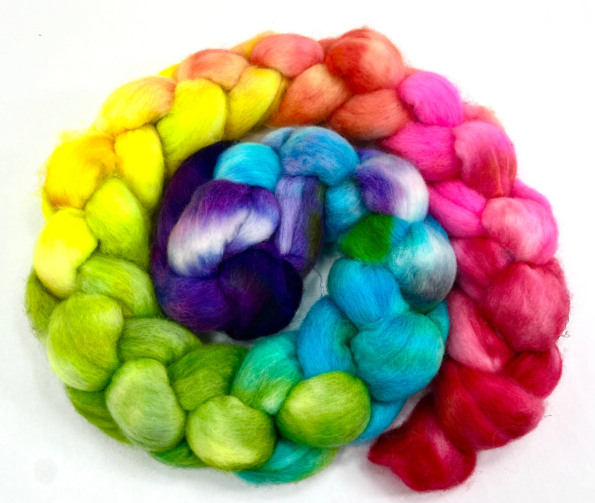 Day's End 0923-03 - 4.3 oz Polwarth wool combed top, roving, spinning fiber, handspinning, felting, needle felting, weaving supplies