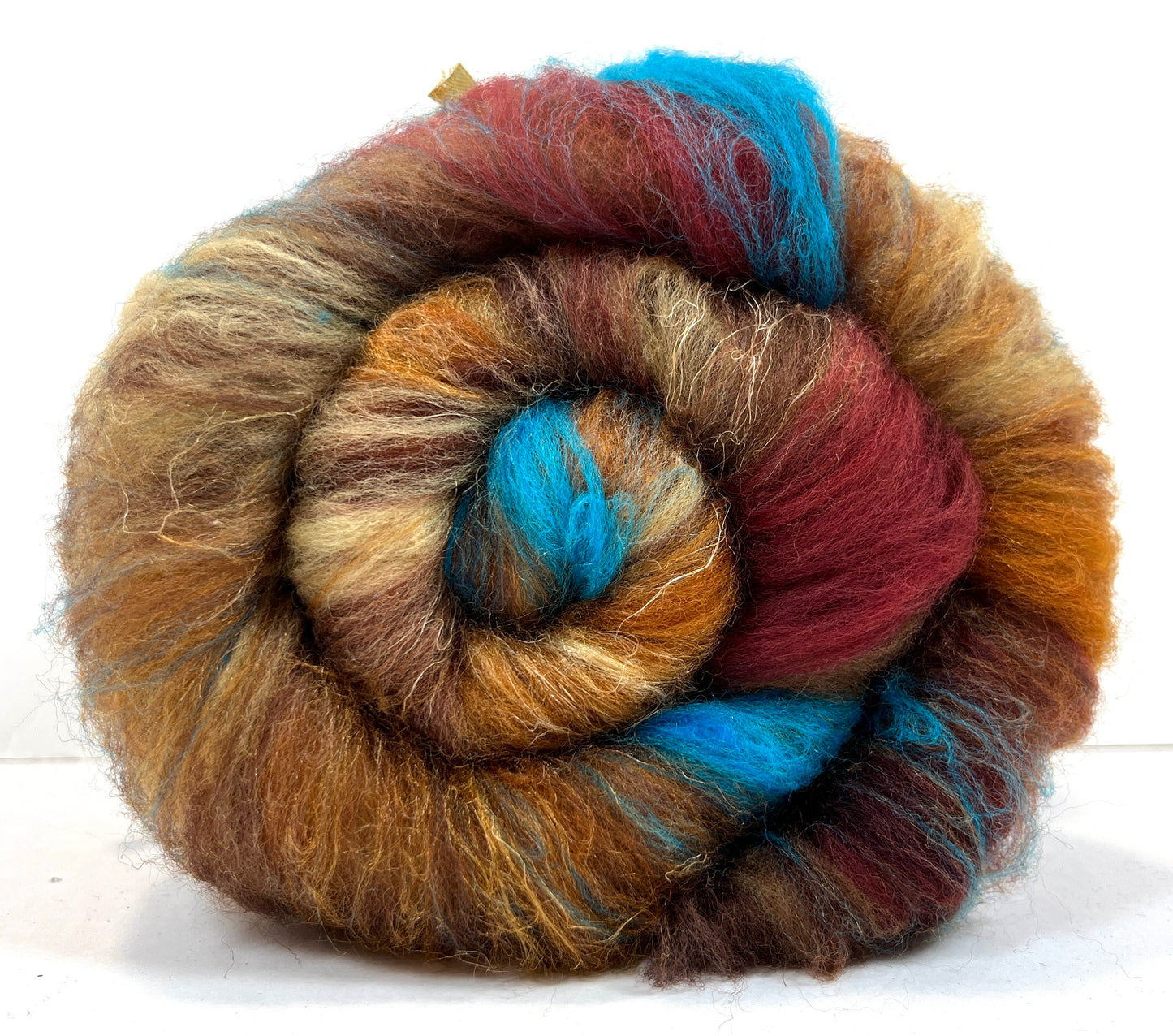 Crayon Box Batt 1201-01 - 3.4 oz Soft wool, NO SPARKLE, spinning fiber, drumcarded, handspinning, nuno, felting wool