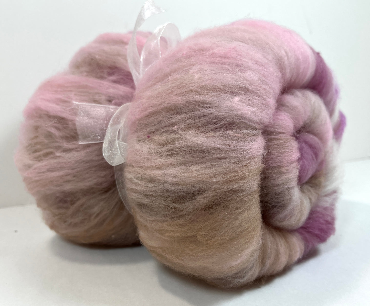 Crayon Box Batt 1027-03 - 3.5 oz Soft wool, NO SPARKLE, spinning fiber, drumcarded, handspinning, nuno, felting wool