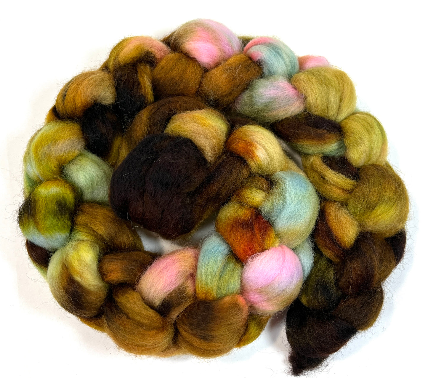 Day's End 0410-02 - 4.5 oz Corriedale wool combed top, roving, spinning fiber, handspinning, felting, needle felting, weaving supplies