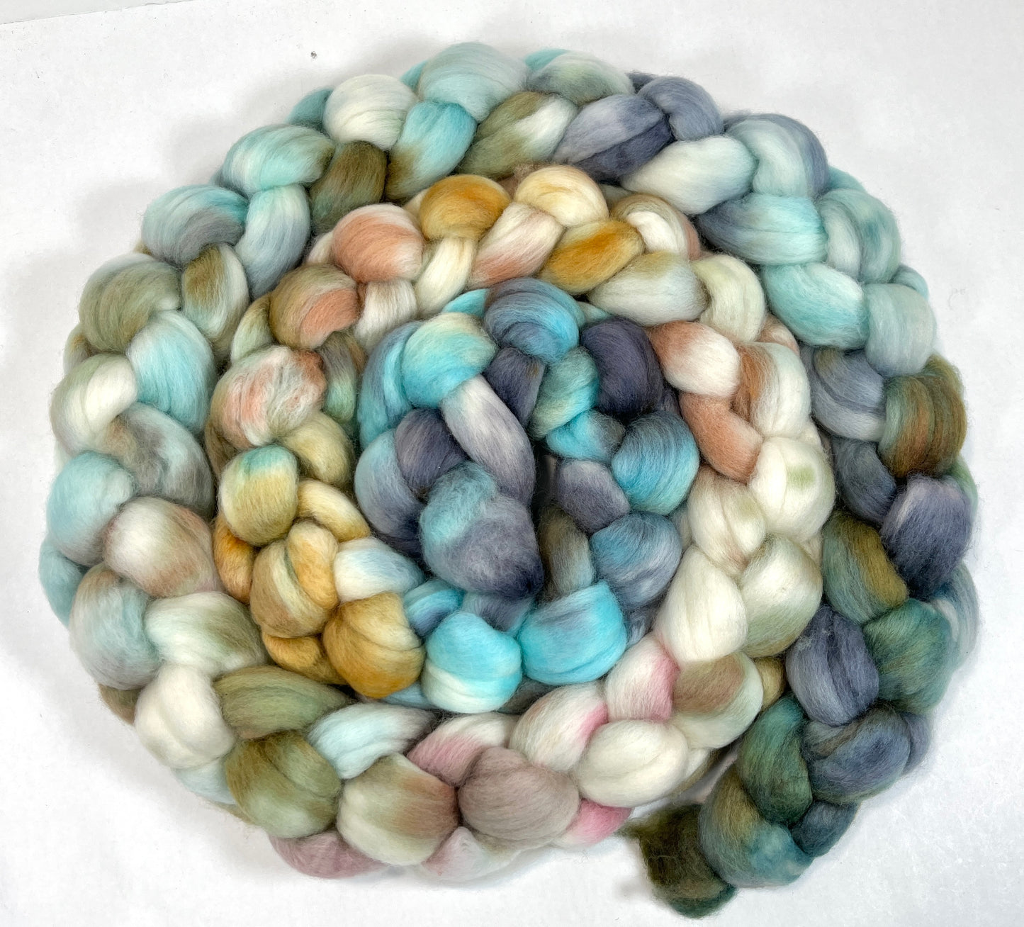 Day's End 1110-03, 8.6 oz Falkland Merino wool combed top, roving, spinning fiber, handspinning, felting, needle felting, weaving supplies