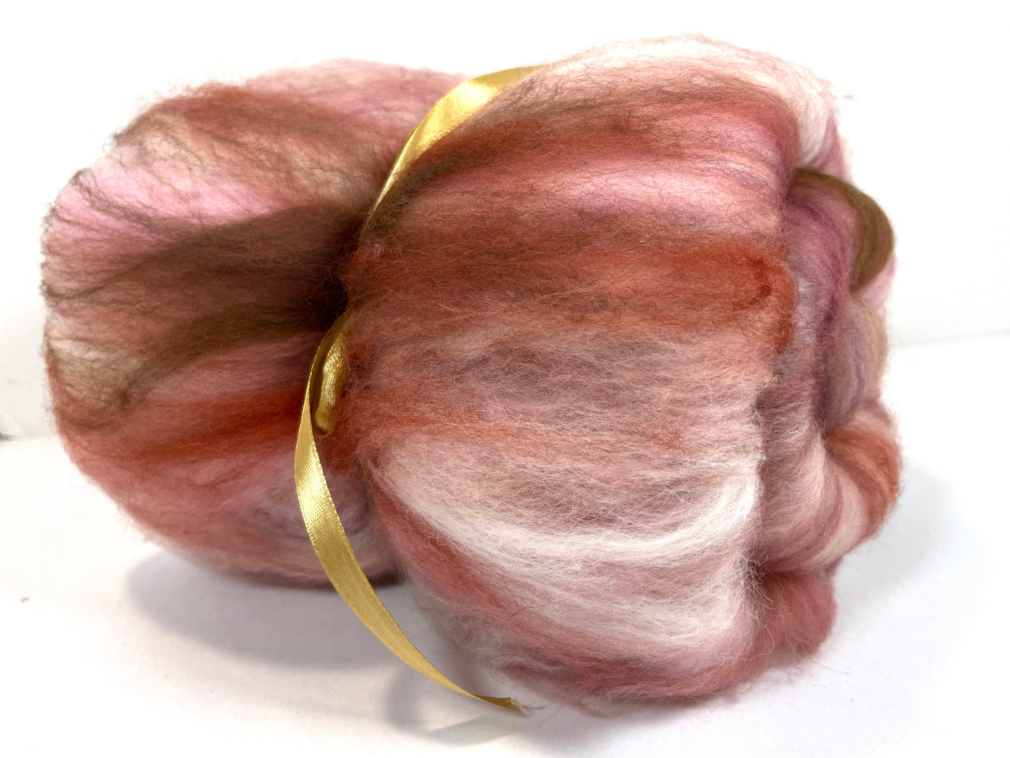 Crayon Box Batt 0922-02 - 3.7 oz Soft wool, NO SPARKLE, spinning fiber, drumcarded, handspinning, nuno, felting wool