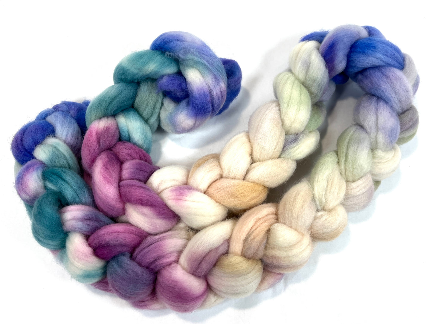 Day's End 0108-02, 5.3 oz Cormo wool combed top, roving, spinning fiber, handspinning, felting, needle felting, weaving supplies