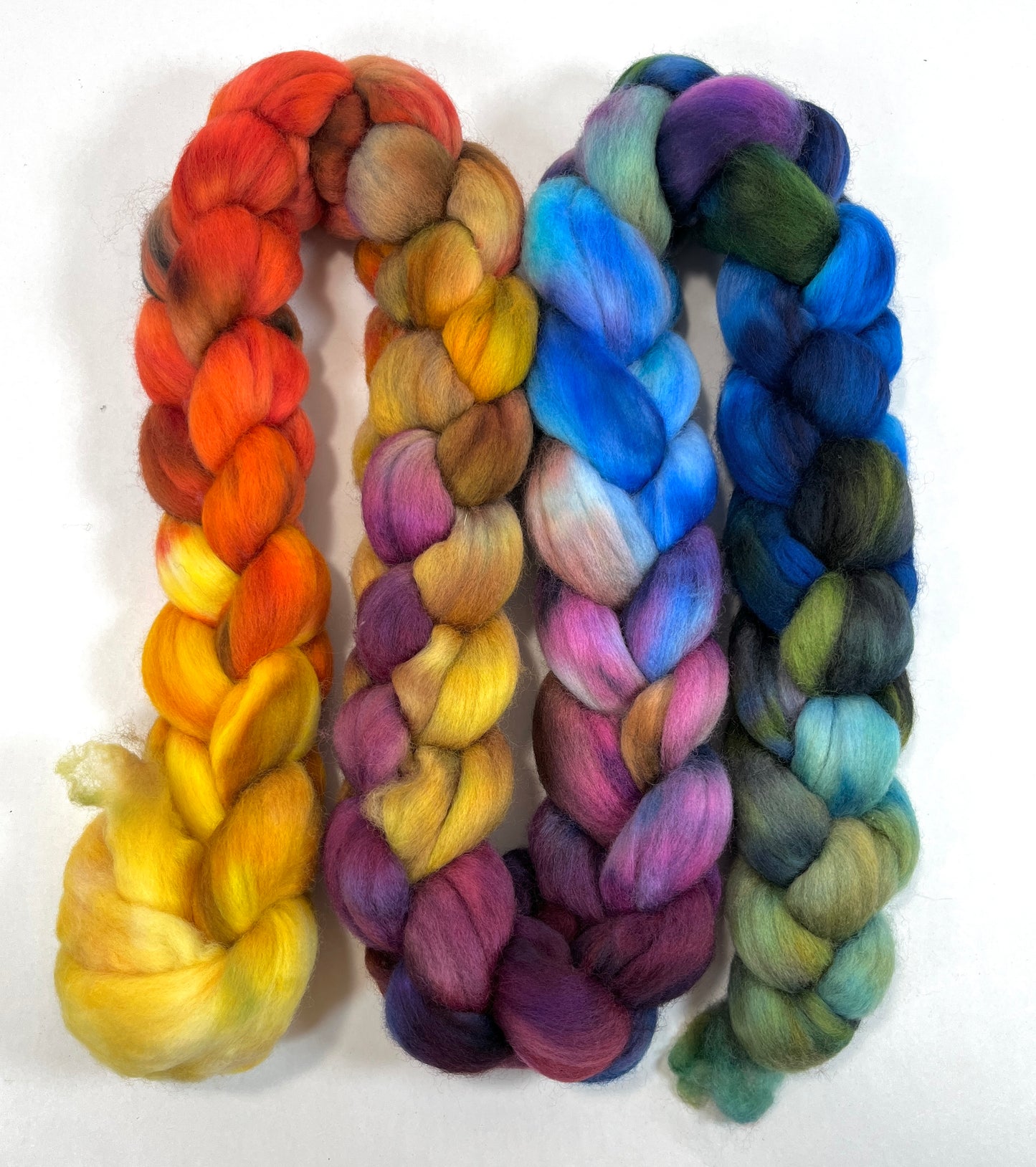 Day's End 1004-02, 6.6 oz Falkland Merino wool combed top, roving, spinning fiber, handspinning, felting, needle felting, weaving supplies
