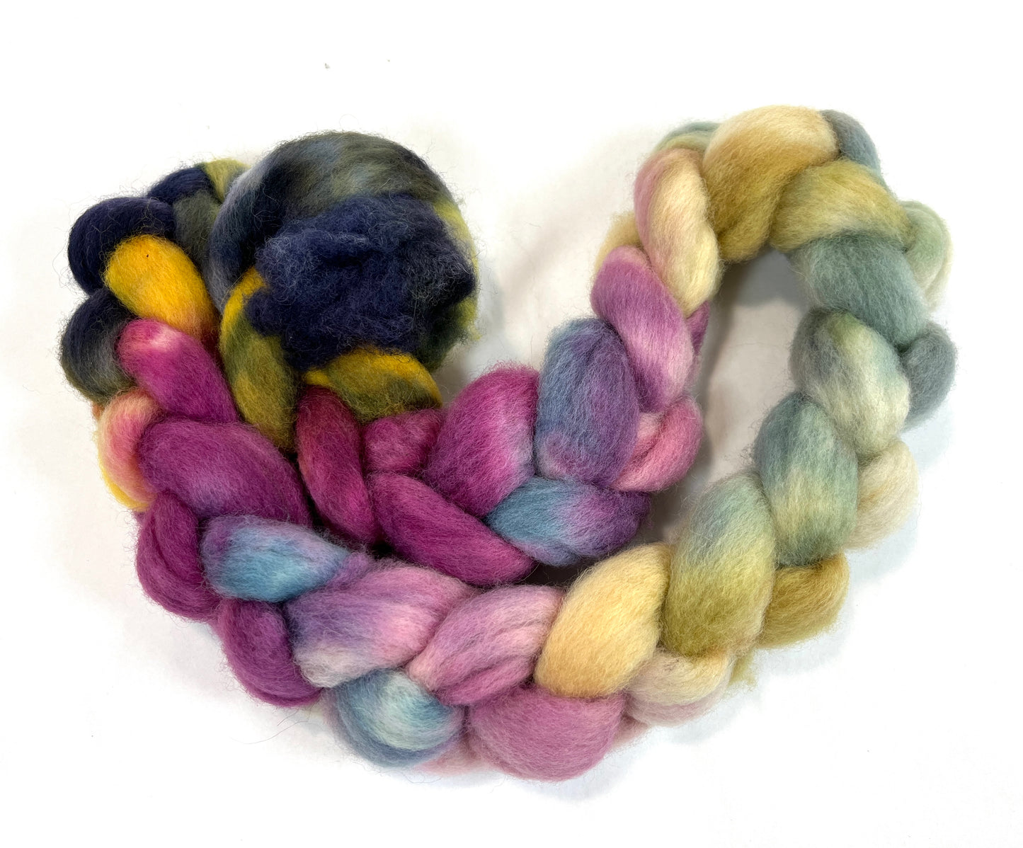 Day’s End 0115-02, 3.9 oz BFL wool combed top, roving, spinning fiber, handspinning, felting, needle felting, weaving supplies