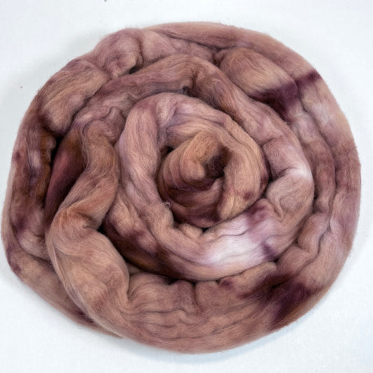 Test Color 0824-02, 1.9 oz 14.5 micron Merino wool combed top, roving, spinning fiber, handspinning, felting, needle felting, weaving supplies