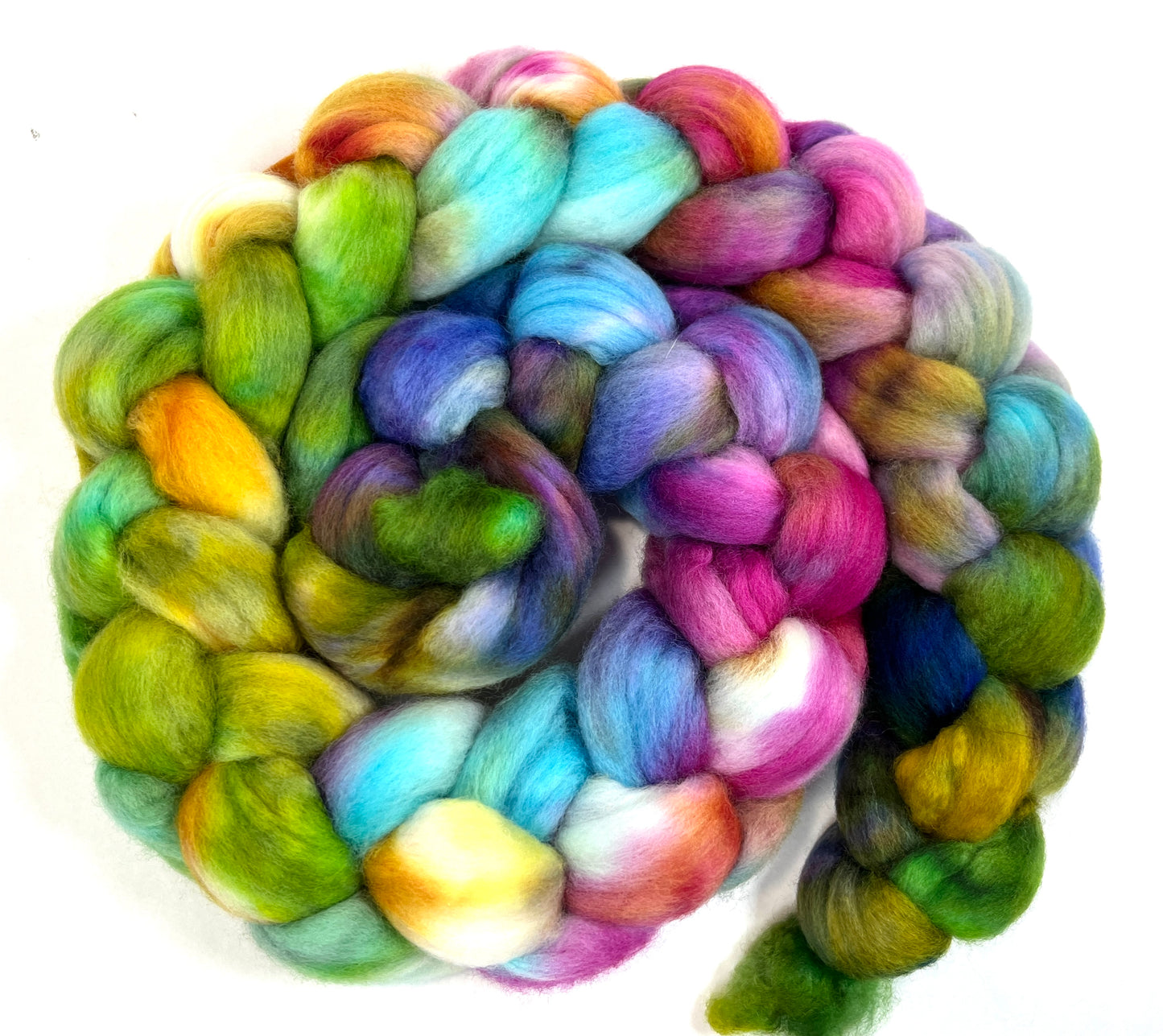 Day's End 1231-01, 4 oz Polwarth wool combed top, roving, spinning fiber, handspinning, felting, needle felting, weaving supplies