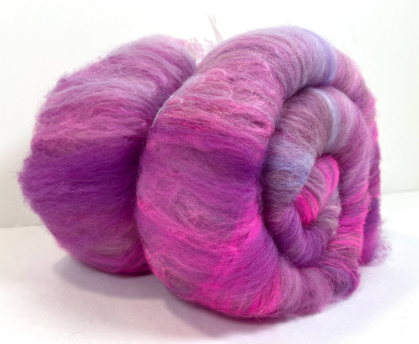 Crayon Box Batt 1027-01 - 3.6 oz Soft wool, NO SPARKLE, spinning fiber, drumcarded, handspinning, nuno, felting wool