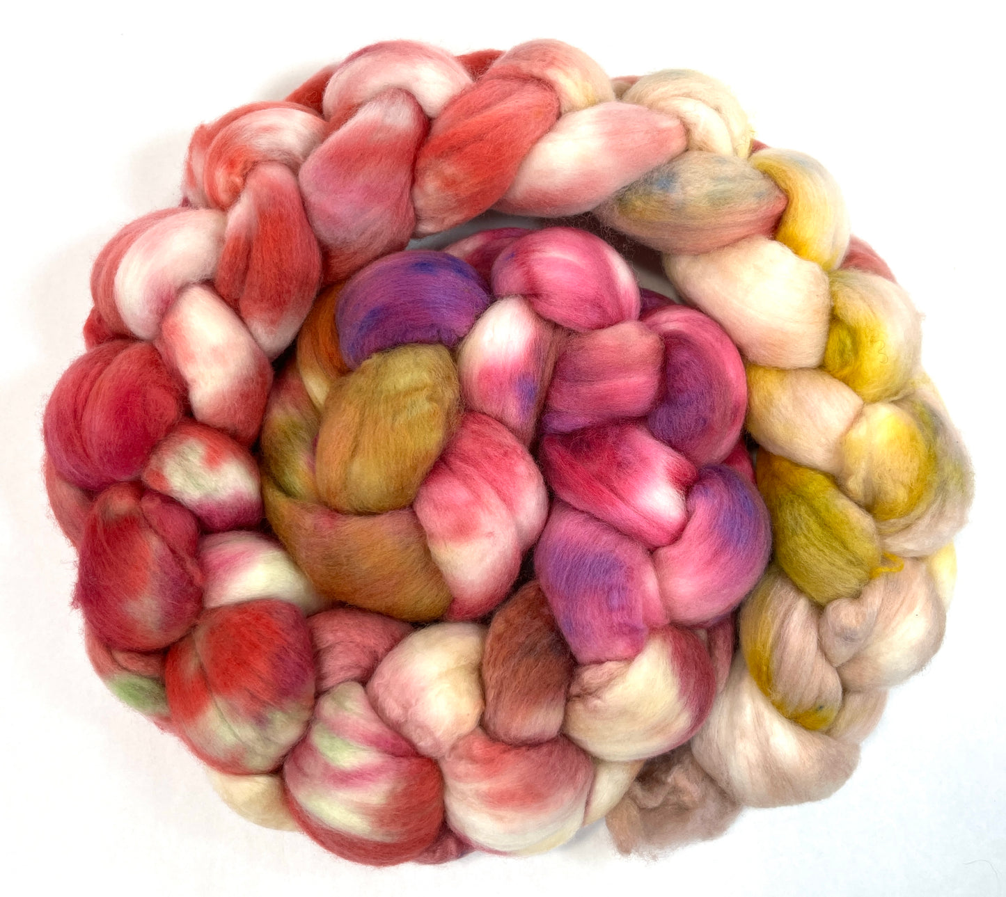 Day's End 1229-02, 4 oz 14.5 micron Merino wool combed top, roving, spinning fiber, handspinning, felting, needle felting, weaving supplies