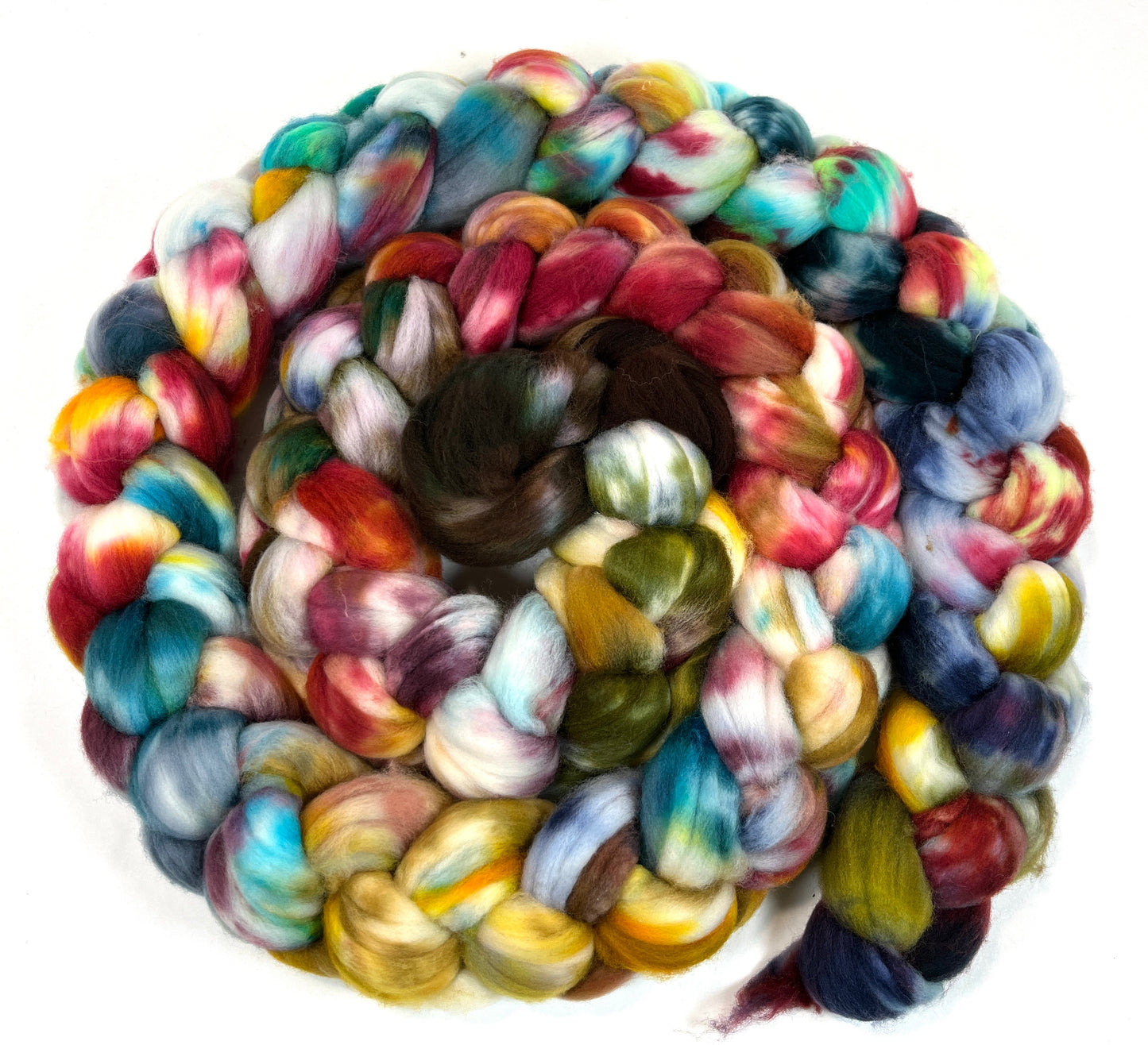 Day’s End 1110-01 - 10.5 oz SUPERWASH Merino wool combed top, roving, spinning fiber, handspinning, baby yarn