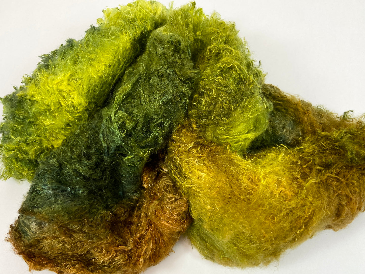 Silk Laps, Willow, 1.5 oz, mulberry silk, nuno, wet felting, spinning fiber, art yarn, handspinning, felting fiber, corespinning