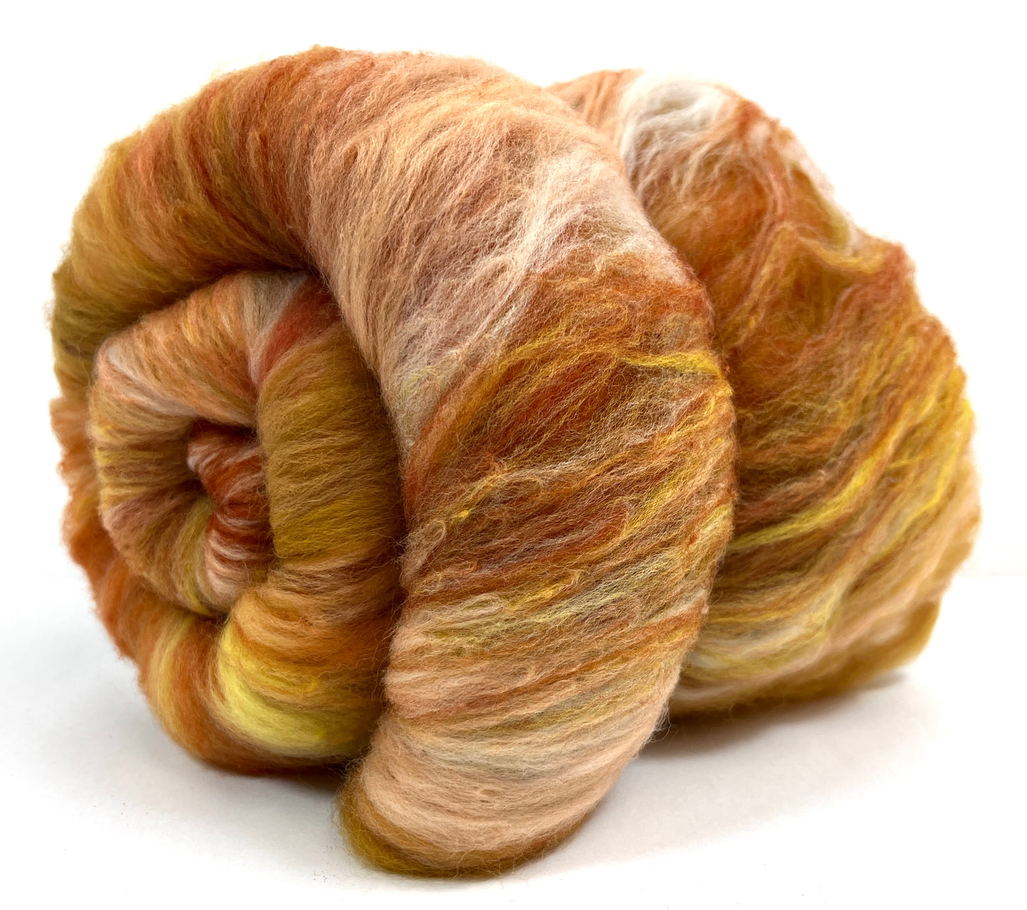Crayon Box Batt 0701-04 - 4.2 oz Soft wool, NO SPARKLE, spinning fiber, drumcarded, handspinning, nuno, felting wool