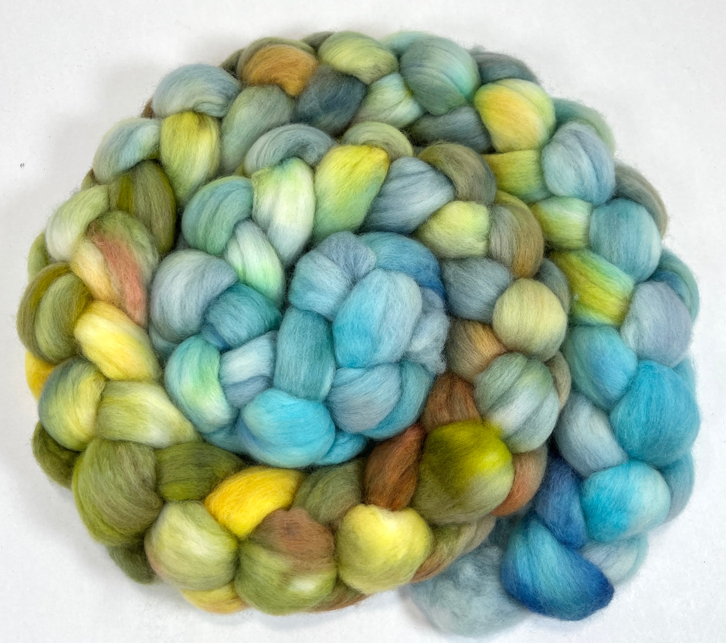 Day's End 0825-01, 6.3 oz Polwarth wool combed top, roving, spinning fiber, handspinning, felting, needle felting, weaving supplies