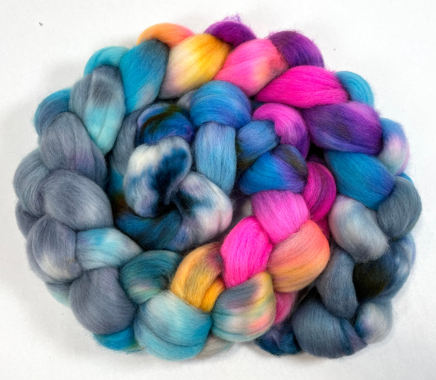 Day's End 1013-03, 4 oz Polwarth wool combed top, roving, spinning fiber, handspinning, felting, needle felting, weaving supplies