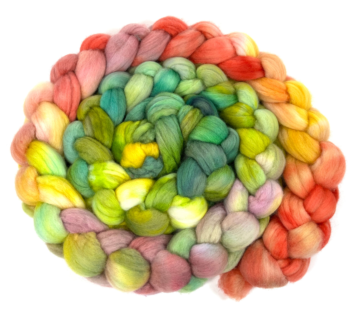 Day's End 0104-01 - 8 oz Polwarth wool combed top, roving, spinning fiber, handspinning, felting, needle felting, weaving supplies