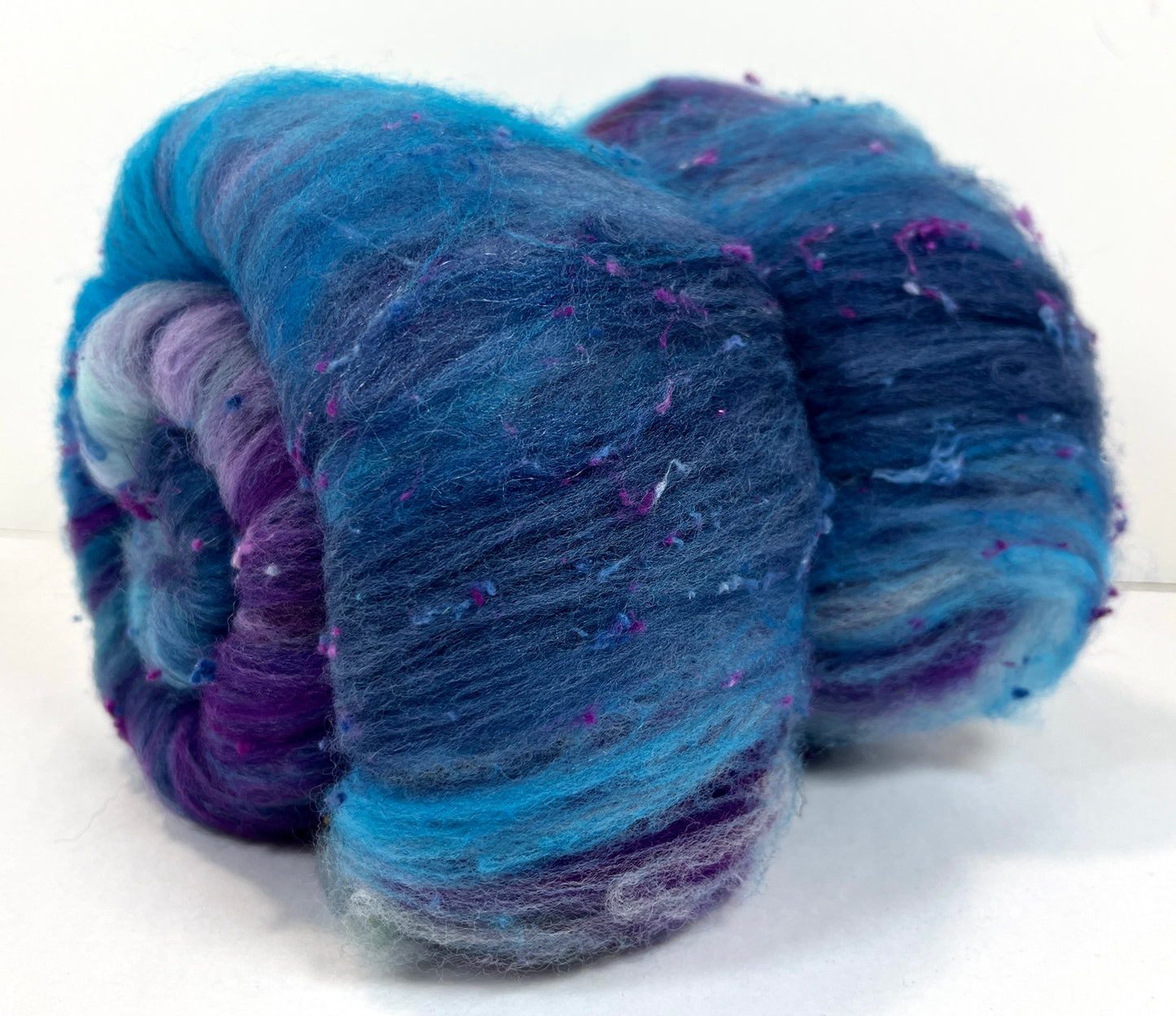 Crayon Box Batt 1201-05 - 2.9 oz Soft wool, NO SPARKLE, spinning fiber, drumcarded, handspinning, nuno, felting wool