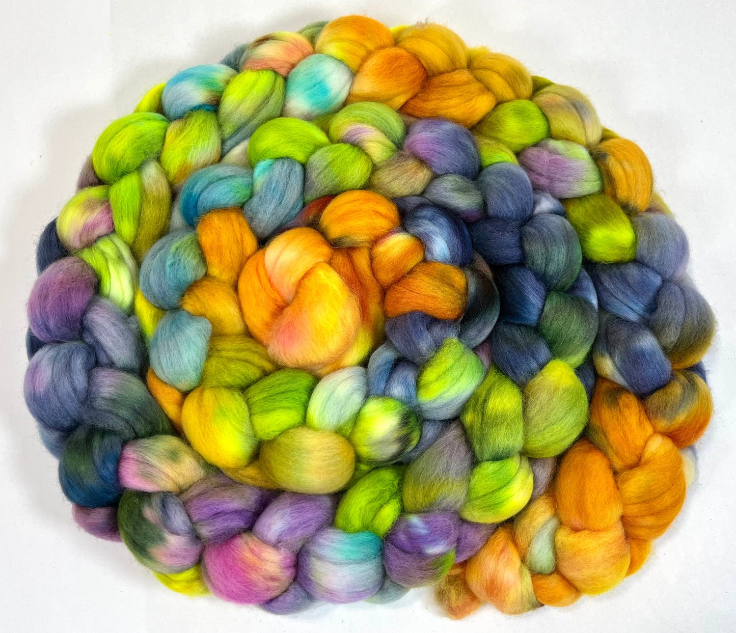 Day's End 0618-07 - 8.8 Falkland Merino wool combed top, roving, spinning fiber, handspinning, felting, needle felting, weaving supplies