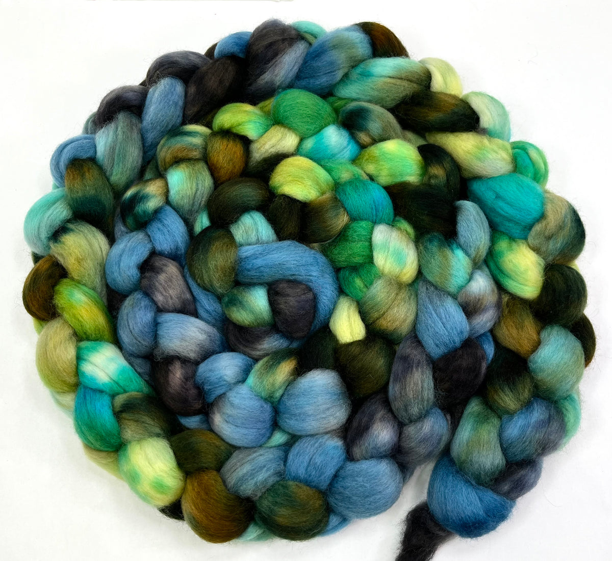 Day's End 1008-02 - 8.8 oz Corriedale wool combed top, roving, spinning fiber, handspinning, felting, needle felting, weaving supplies