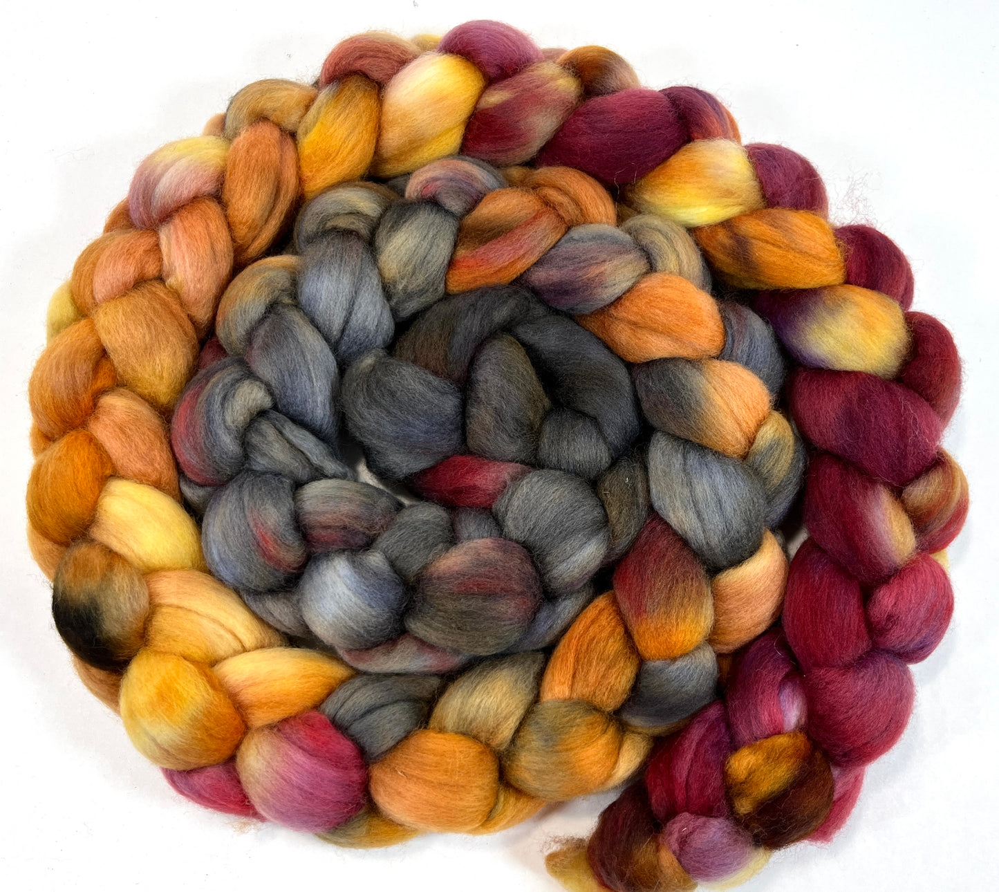 Day's End 1015-03, 7.4 oz Polwarth wool combed top, roving, spinning fiber, handspinning, felting, needle felting, weaving supplies