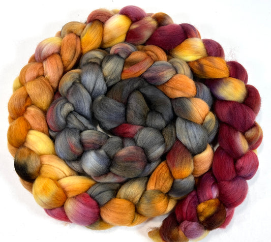 Day's End 1015-03, 7.4 oz Polwarth wool combed top, roving, spinning fiber, handspinning, felting, needle felting, weaving supplies