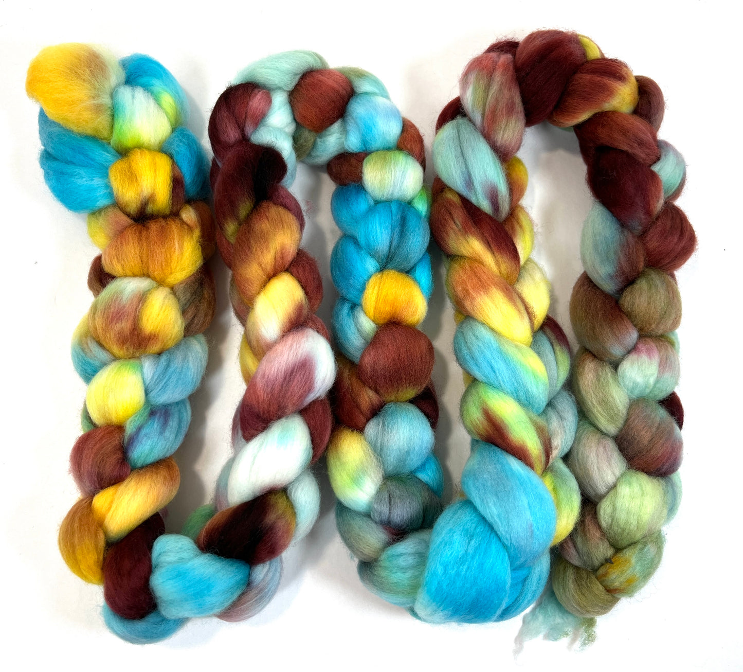 Day's End 1026-04, 8.3 oz Polwarth wool combed top, roving, spinning fiber, handspinning, felting, needle felting, weaving supplies