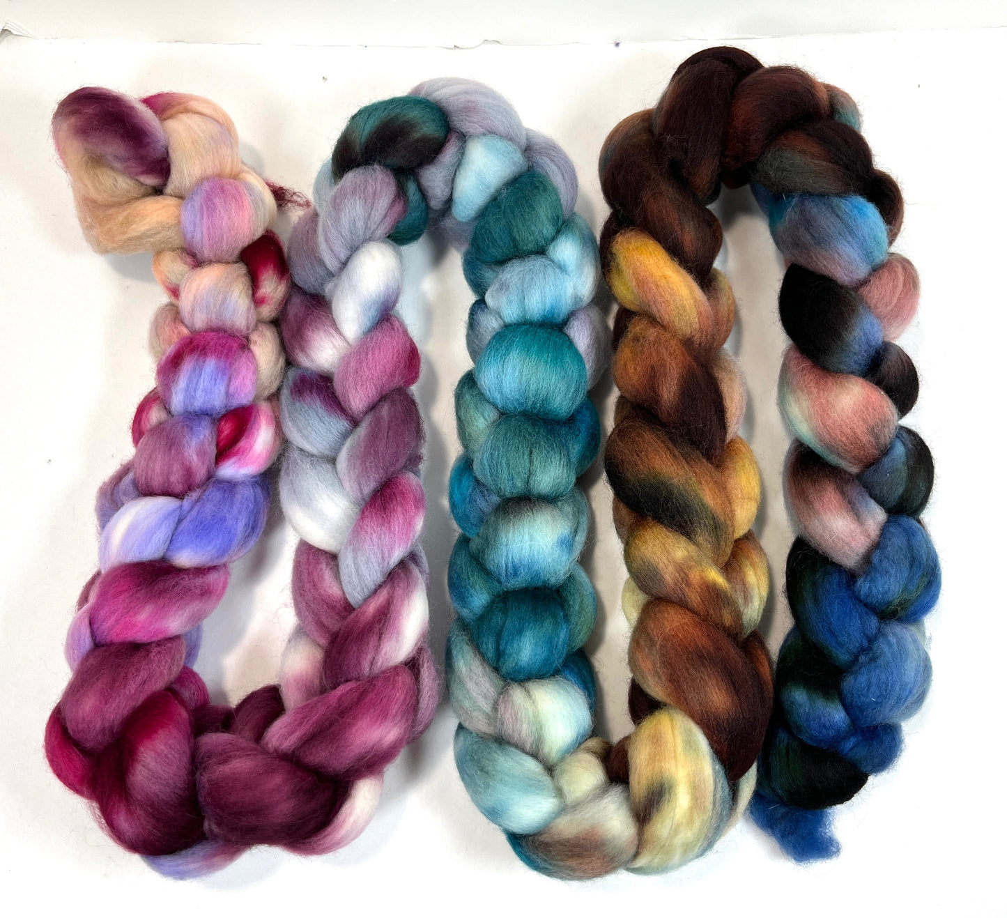 Day's End 1230-02, 8.1 oz Polwarth wool combed top, roving, spinning fiber, handspinning, felting, needle felting, weaving supplies