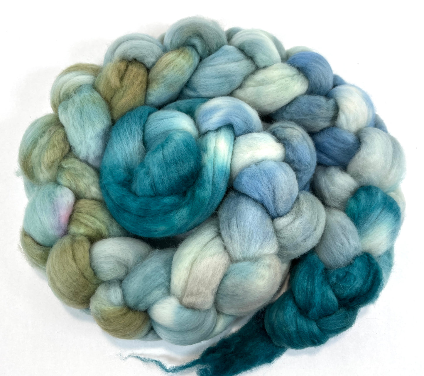 Day's End 0821-02C, 4 oz 18.5 micron Merino wool combed top, roving, spinning fiber, handspinning, felting, needle felting, weaving supplies
