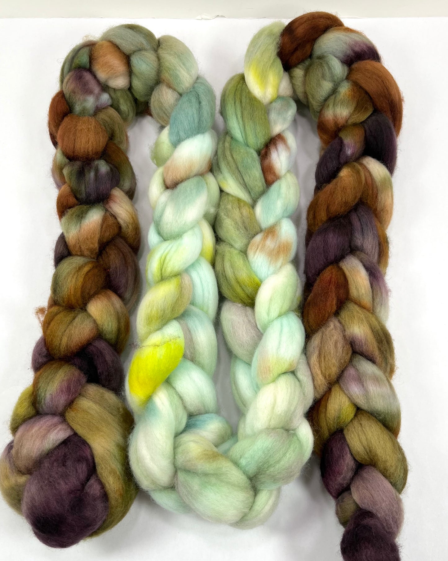 Day's End 0902-02 - 8.4 oz Polwarth wool combed top, roving, spinning fiber, handspinning, felting, needle felting, weaving supplies