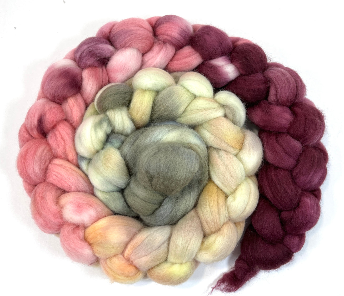 Day's End 1026-02, 5.2 oz Polwarth wool combed top, roving, spinning fiber, handspinning, felting, needle felting, weaving supplies