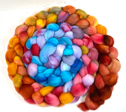 Day's End 1230-03, 7.4 oz Falkland Merino wool combed top, roving, spinning fiber, handspinning, felting, needle felting, weaving supplies