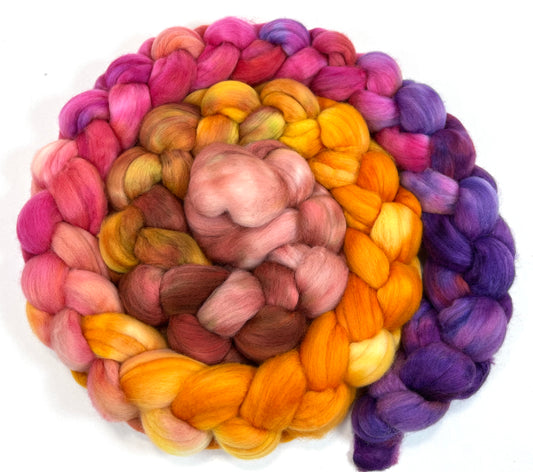 Day's End 0827-02A, 7.2 oz 18.5 micron Merino wool combed top, roving, spinning fiber, handspinning, felting, needle felting, weaving supplies