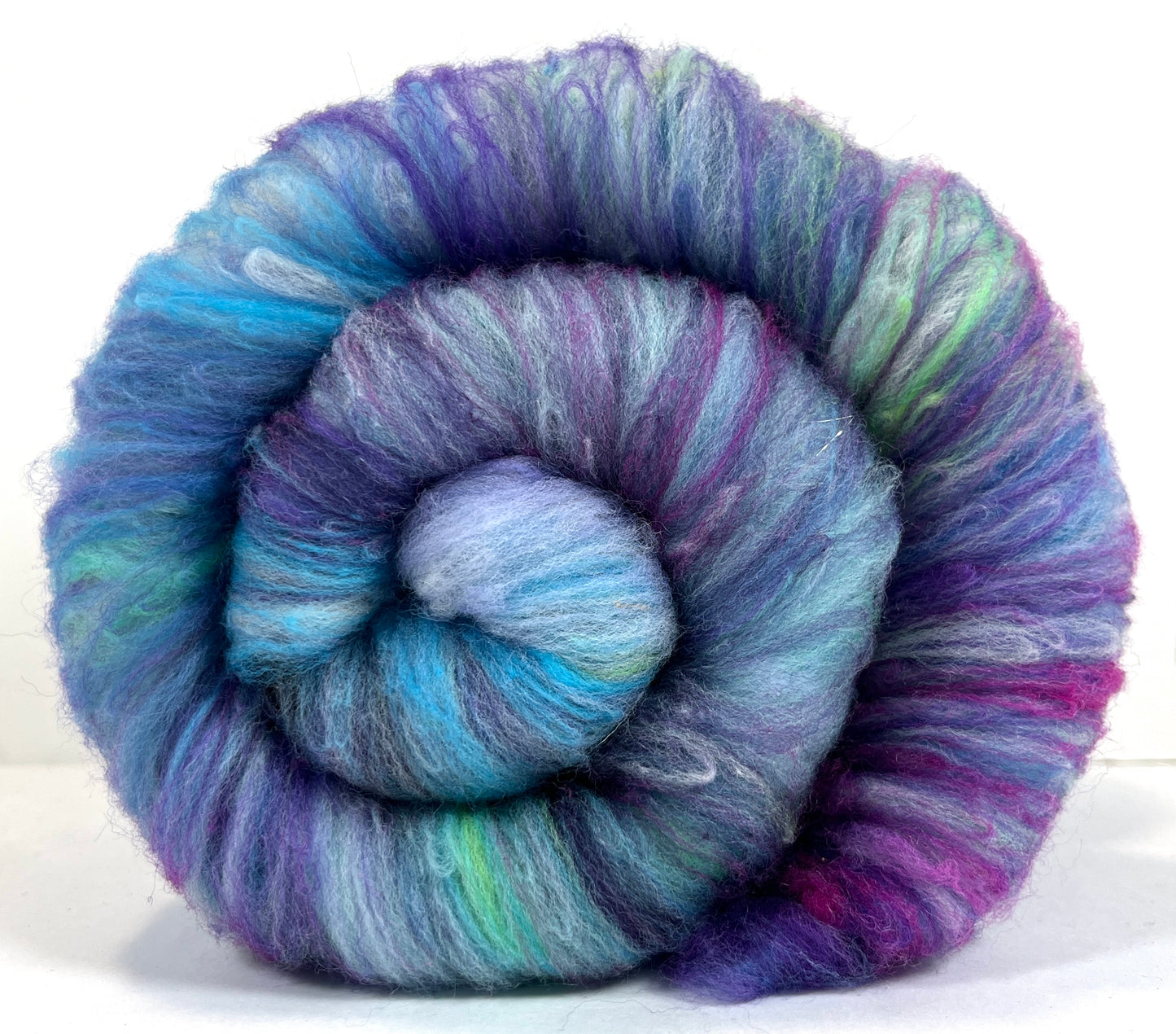 Crayon Box Batt 0920-03 - 3.1 oz Soft wool, spinning fiber, drumcarded, handspinning, nuno, felting wool