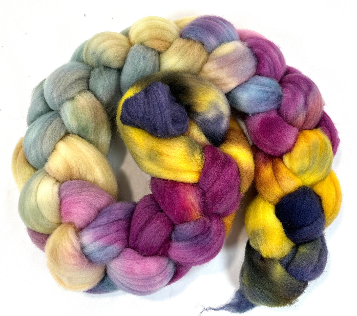 Day's End 0115-01 - 4 oz Targhee wool combed top, roving, spinning fiber, handspinning, felting, needle felting, weaving supplies