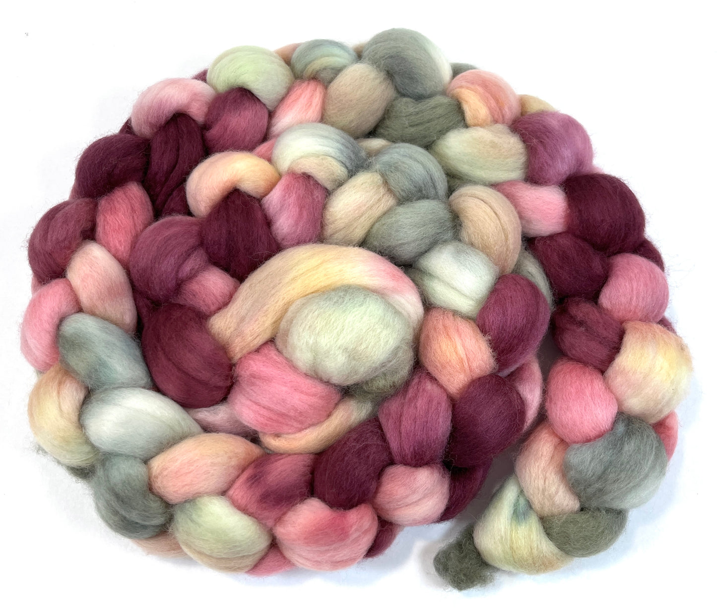 Day's End 1026-01, 5 oz Polwarth wool combed top, roving, spinning fiber, handspinning, felting, needle felting, weaving supplies